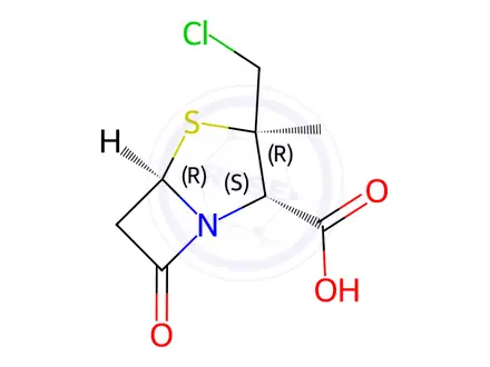 Chemical structure of Tazobactam Impurity 146