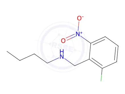 Chemical structure of BUtyl[(2-chloro-6-nitrophenyl)methyl]amine