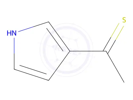Chemical structure of Ethanethione, 1-(1H-pyrrol-3-yl)-(9CI)
