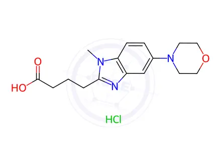 Chemical structure of Bendamustine Related Compound B