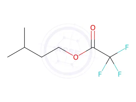 Chemical structure of Acetic acid, 2,2,2-trifluoro-, 3-Methylbutyl ester