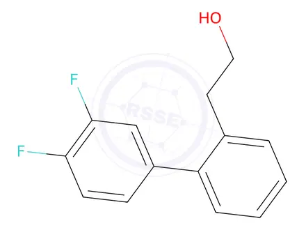 Chemical structure of 2-(3',4'-Difluoro-[1,1'-biphenyl]-2-yl)ethanol