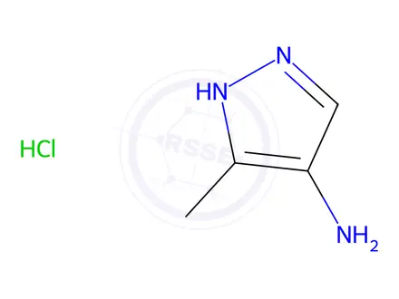 Chemical structure of 3-Methyl-1H-pyrazol-4-amine Hydrochloride