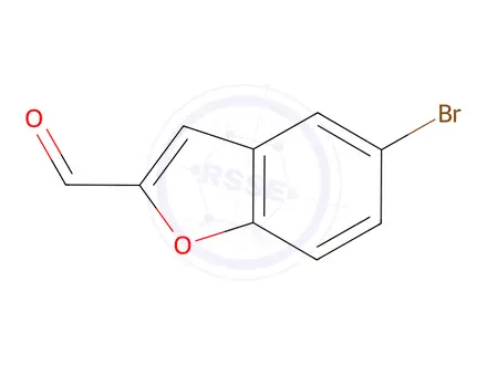 Chemical structure of 5-Bromobenzo[b]furan-2-carbaldehyde