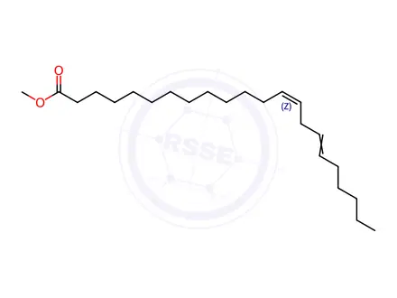 Chemical structure of Methyl docosadienoate(cis-13,16)(C22:2)