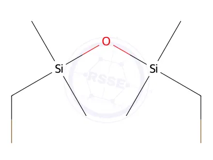 Chemical structure of 1,3-Bis(bromomethyl)-1,1,3,3-tetramethyl-disiloxane