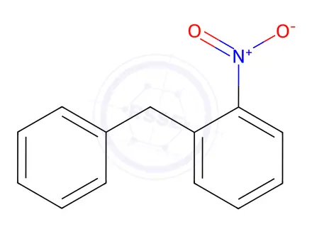Chemical structure of 1-Benzyl-2-Nitrobenzene