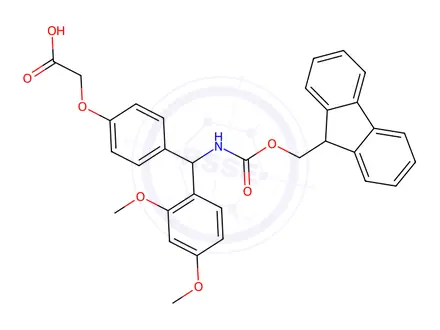 Chemical structure of Fmoc-Linker