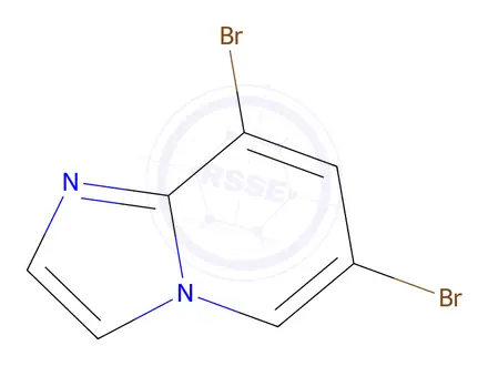 Chemical structure of 6,8-Dibromoimidazo[1,2-a]pyridine