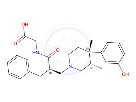 Chemical structure of Alvimopan Impurity 17(Alvimopan (2R, 3S, 4S)-Isomer)