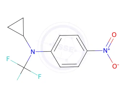 Chemical structure of N-Cyclopropyl-4-nitro-N-(trifluoromethyl)aniline