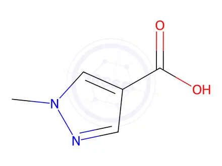 Chemical structure of 1-Methyl-1H-pyrazole-4-carboxylic Acid