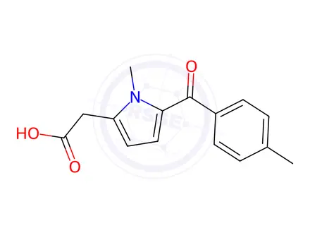 Chemical structure of Tolmetin