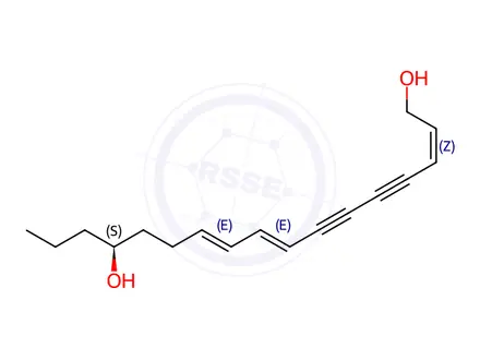 Chemical structure of Bupleurotoxin
