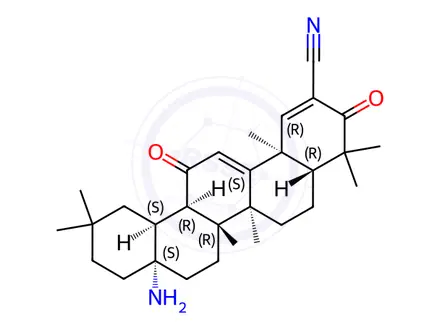 Chemical structure of Omaveloxolone Impurity 4