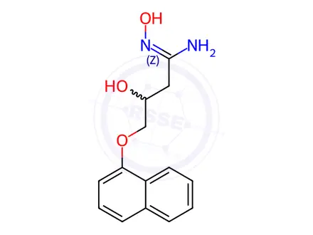 Chemical structure of Nadoxolol