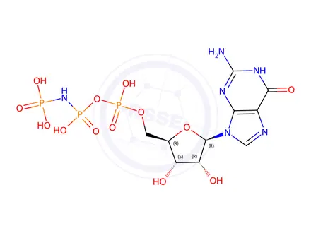 Chemical structure of Guanylyl Imidodiphosphate