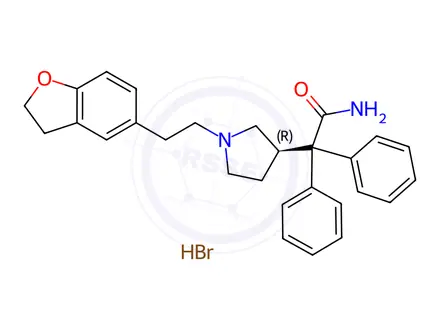 Chemical structure of Darifenacin Impurity 1
