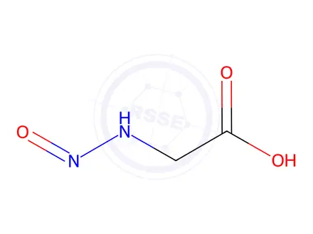 Chemical structure of N-Nitroso Glycine