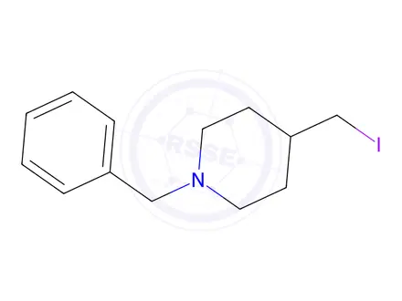 Chemical structure of 1-Benzyl-4-(iodomethyl)piperidine