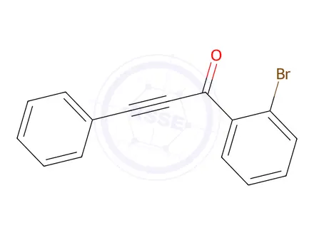 Chemical structure of 1-(2-Bromophenyl)-3-phenylprop-2-yn-1-one