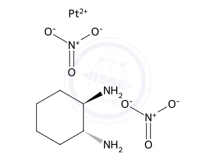 Chemical structure of Oxaliplatin Related Compound B