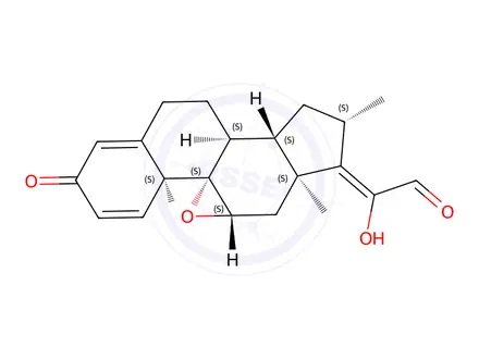 Chemical structure of Beclomethasone Impurity 25