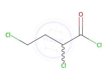 Chemical structure of 2,4-Dichlorobutanoyl Chloride