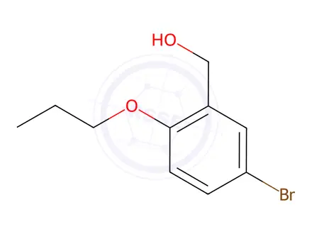 Chemical structure of (5-Bromo-2-propoxyphenyl)methanol