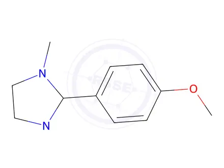 Chemical structure of 2-(4-Methoxyphenyl)-1,3-dimethylimidazolidine