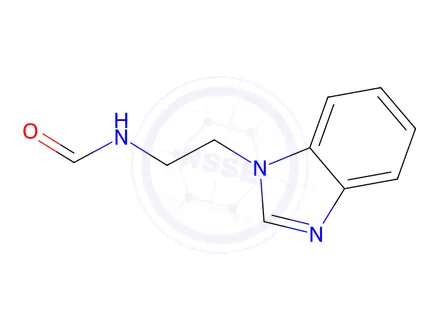 Chemical structure of N-(2-(1H-Benzo[d]imidazol-1-yl)ethyl)formamide