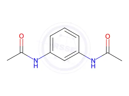 Chemical structure of 1,3-Diacetamidobenzene