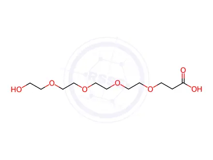 Chemical structure of Hydroxy-PEG4-acid