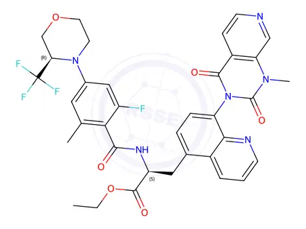 Chemical structure of GS 1427