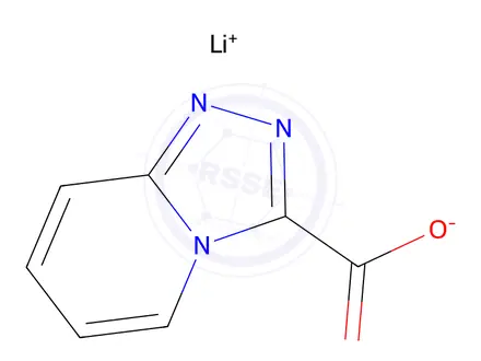 Chemical structure of Lithium [1,2,4]triazolo[4,3-a]pyridine-3-carboxylate