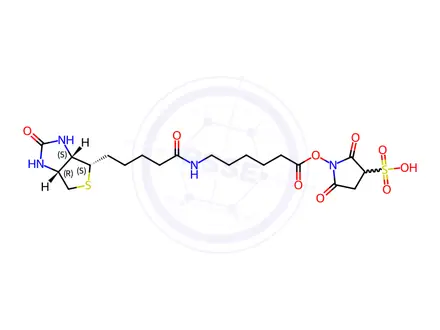 Chemical structure of Biotin Impurity 79