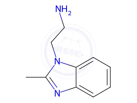 Chemical structure of 2-(2-Methyl-1H-benzo[d]imidazol-1-yl)ethanamine Dihydrochloride
