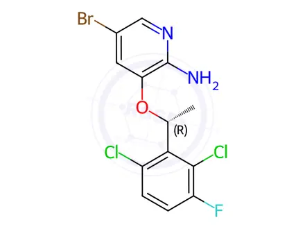 Chemical structure of Crizotinib Impurity 213