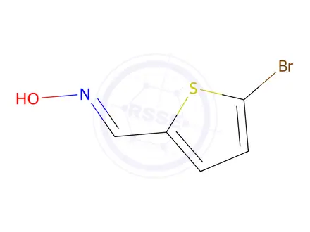 Chemical structure of 5-Bromothiophene-2-carboxaldehyde oxime