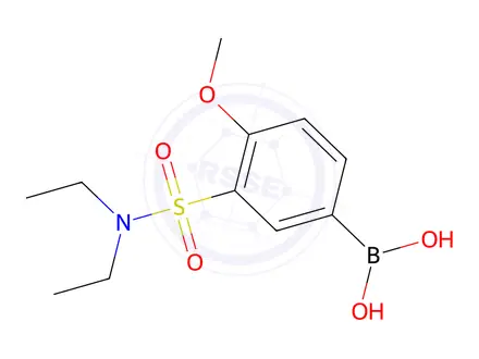 Chemical structure of (3-(N,N-Diethylsulfamoyl)-4-methoxyphenyl)boronic acid