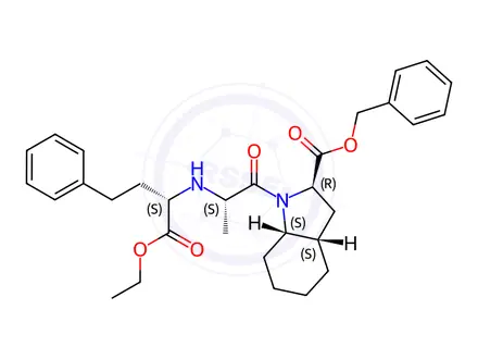 Chemical structure of Trandolapril Impurity 24