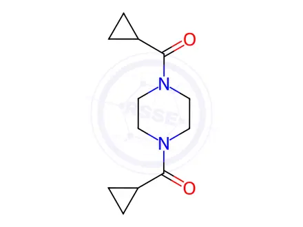 Chemical structure of Olaparib Impurity 222