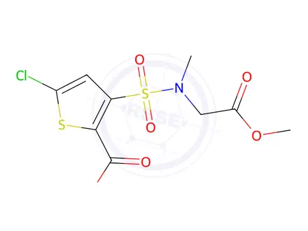 Chemical structure of Lornoxicam impurity 50