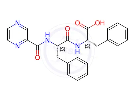 Chemical structure of Bortezomib Impurity 131