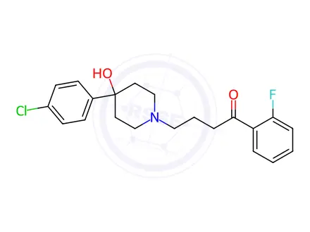 Chemical structure of 4-Defluoro-2-fluoro Haloperidol