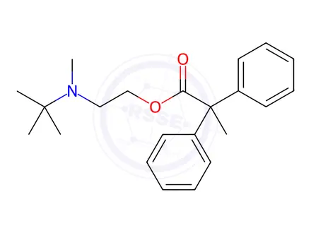 Chemical structure of Adiphenine Impurity 9