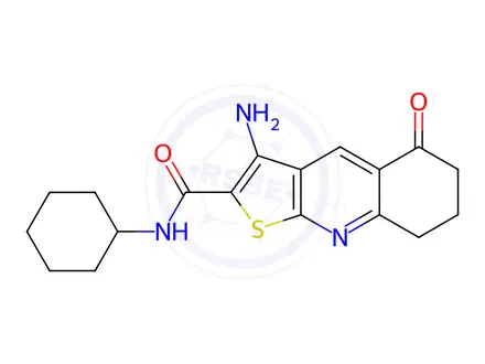 Chemical structure of WAY-608168
