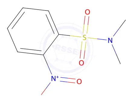 Chemical structure of N,N-dimethyl-2-nitrobenzenesulfonamide
