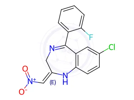 Chemical structure of Midazolam Impurity 81