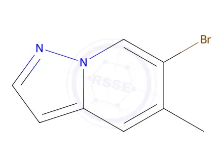 Chemical structure of 6-BroMo-5-Methylpyrazolo[1,5-a]pyridine